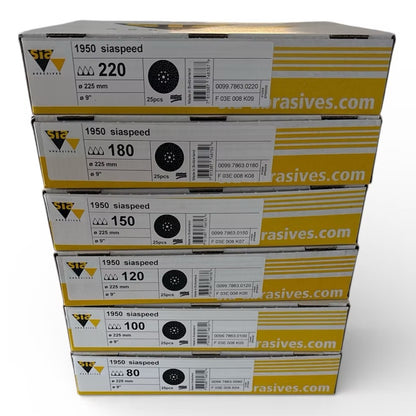 grit variants for Sia Abrasives 1950 Disc