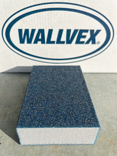 Wallvex Blue Fire Standard Block | Med/Fine Grit Sanding Sponge | 05119