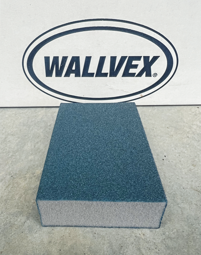 Wallvex Blue Fire Standard Block | Fine Grit Sanding Sponge | 05117